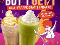 Promo Wizzmie Beli 1 Gratis 1 Frappe Hingga 31 Januari 2026