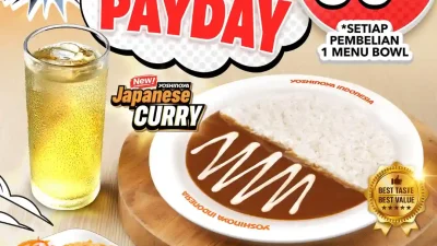 Promo Yoshinoya Payday Diskon 50% Japanese Curry 41 Ribu