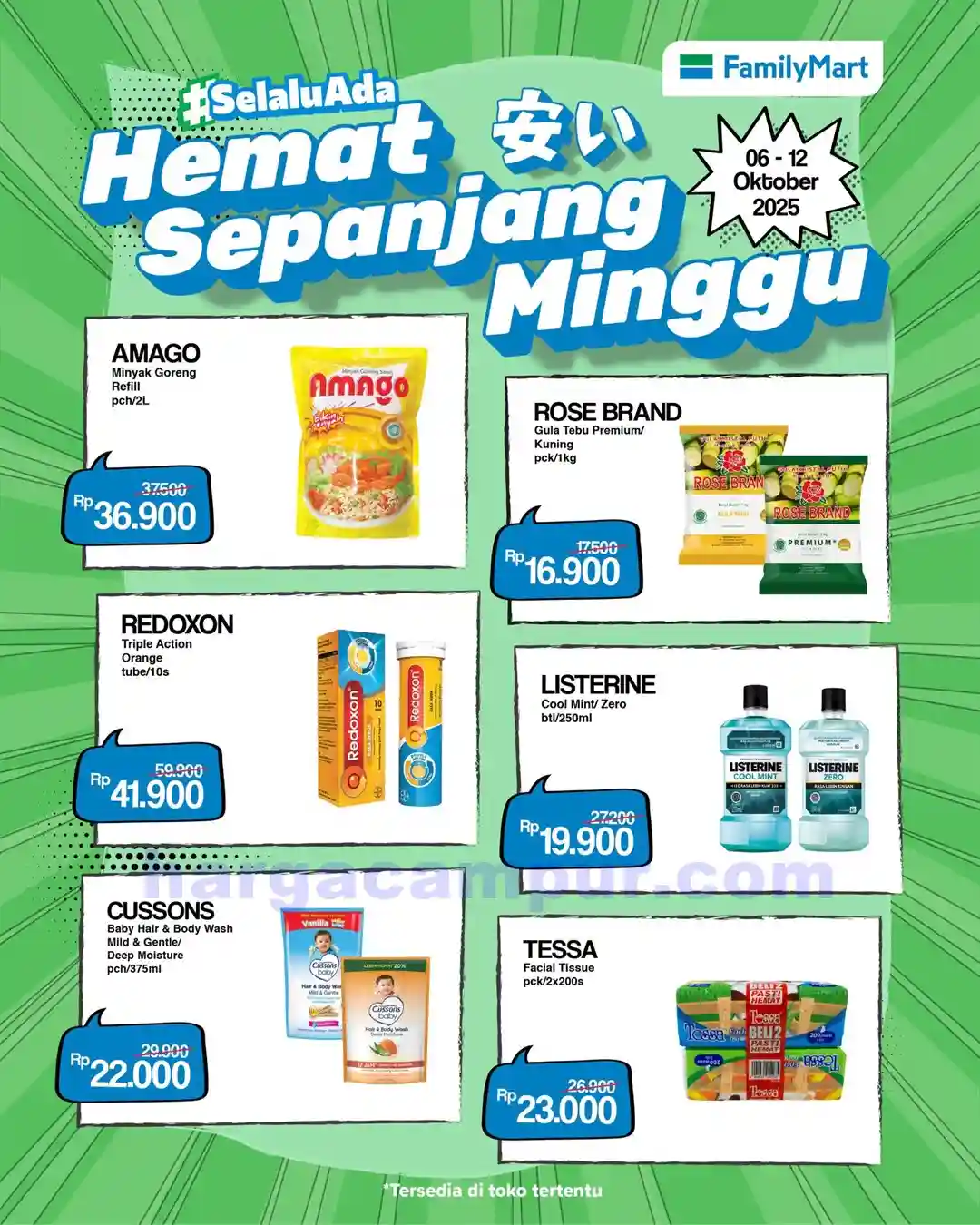 Katalog Promo JSM FamilyMart Terbaru 6 - 12 Oktober 2025