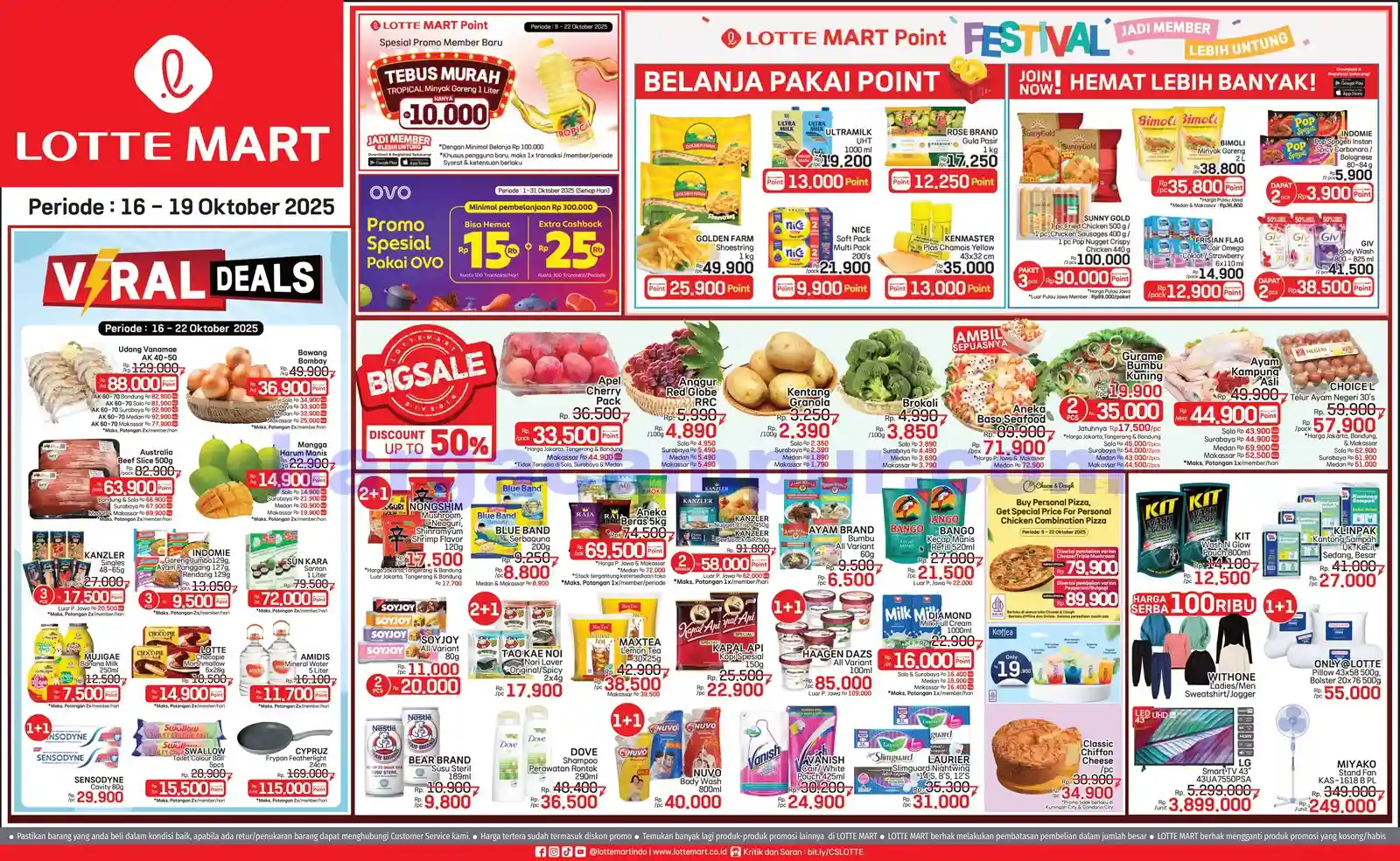 Katalog Promo Jsm Lottemart Weekend 16 19 Oktober 2025
