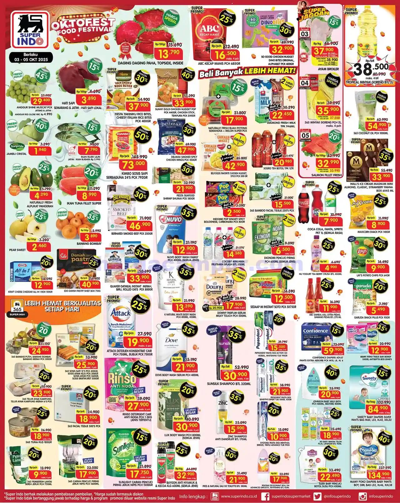 Katalog Promo JSM Superindo Terbaru 3 - 5 Oktober 2025