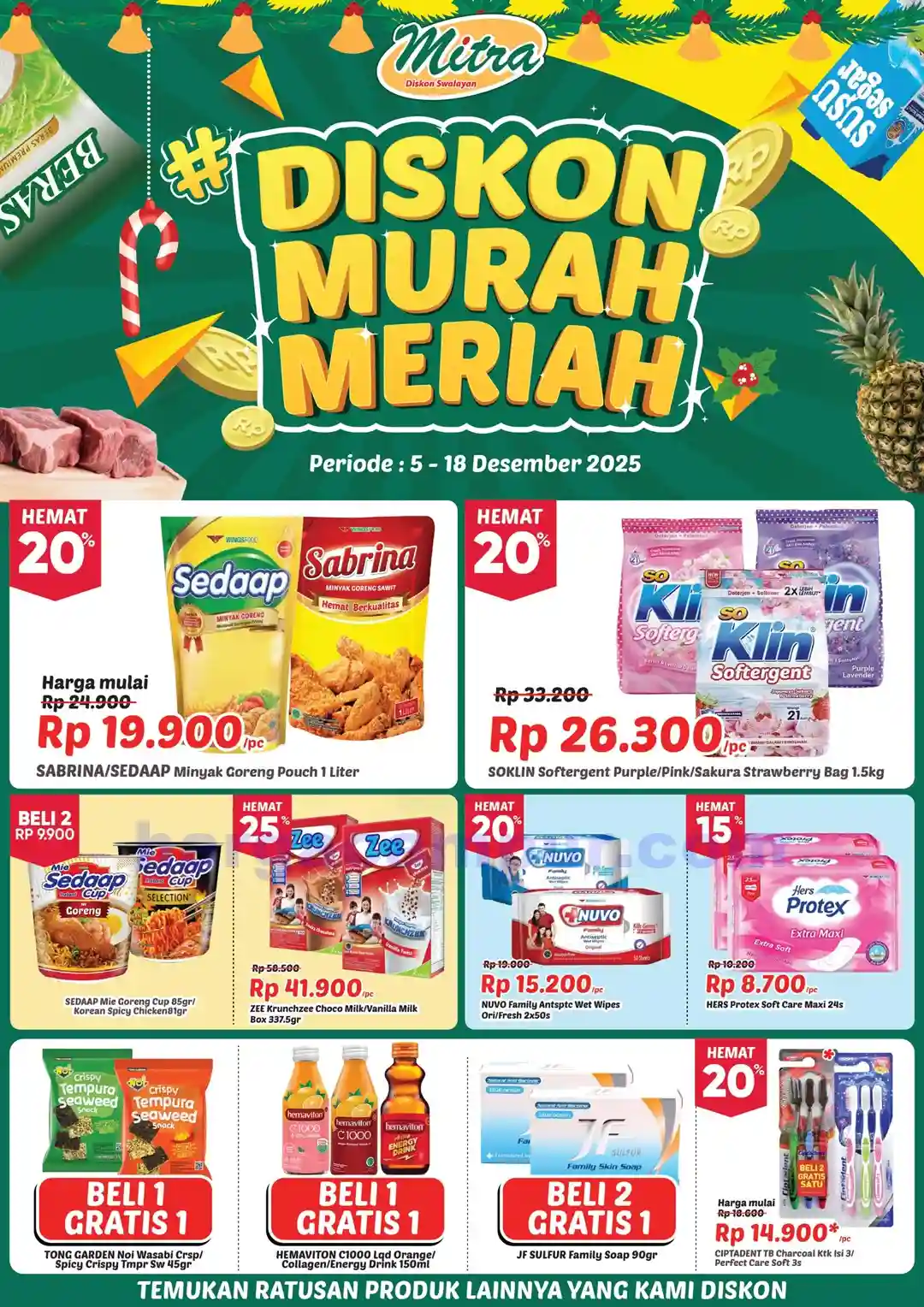 Katalog Promo Mitra Diskon Swalayan 19 Des - 1 Jan 2026 1 Katalog Promo Mitra Diskon Swalayan 5 18 Desember 2025 1
