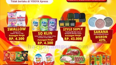 Katalog Promo Toserba Yogya Terbaru 24 Okt – 6 Nov 2025