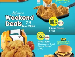 Promo AW Weekend Deals Terbaru 14 – 16 November 2025
