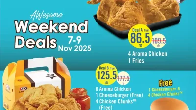 Promo AW Weekend Deals Terbaru 7 9 November 2025