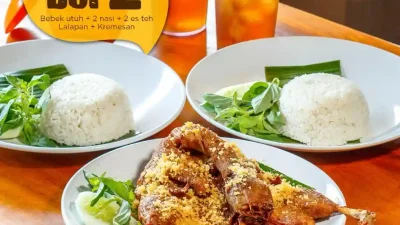 Promo Bebek Kaleyo Harga Spesial Paket Bedua 90 Ribu