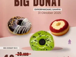 Promo Breadlin Harga Spesial Sumpah Pemuda Big Donat 16 Ribu 35 Promo Breadlin Harga Spesial Sumpah Pemuda Big Donat 16 Ribu