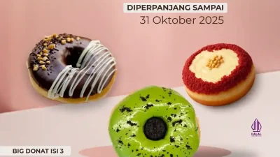 Promo Breadlin Harga Spesial Sumpah Pemuda Big Donat 16 Ribu