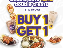 Promo Chatime Harga Spesial 10.10 Beli 1 Gratis 1 Minuman