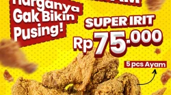 Promo Fritto Chicken Harga Spesial Paket Super Irit 75 Ribu