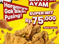 Promo Fritto Chicken Harga Spesial Paket Super Irit 75 Ribu