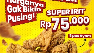 Promo Fritto Chicken Harga Spesial Paket Super Irit 75 Ribu
