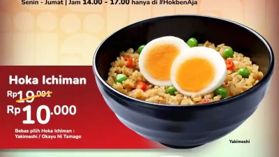 Promo Hokben Hematnya Kebangetan Hoka Ichiman Hanya 10 Ribu 3