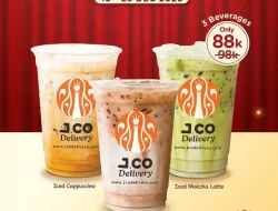 Promo JCO Delivery Deal Beli 3 Minuman Hanya 90 Ribu