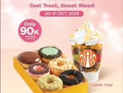 Promo JCO Spesial Sweet Twist Paket Menu Hanya 90 Ribu