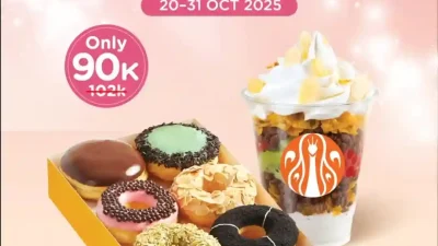 Promo JCO Spesial Sweet Twist Paket Menu Hanya 90 Ribu
