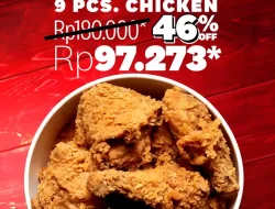Promo KFC Spesial Bucket Deal 9 Potong Ayam Hanya 97 Ribu