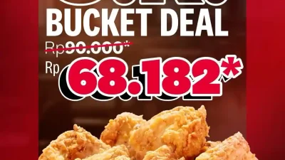 Promo KFC Wing O.R. Bucket Deal 7 Potong Ayam Hanya 68 Ribu