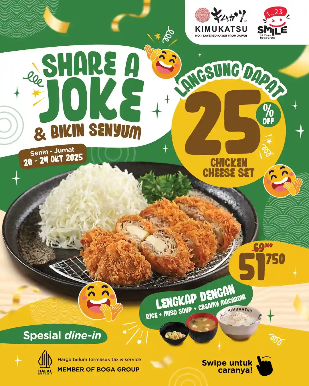 Promo Kimukatsu Share A Joke Dapat Diskon Hingga 25