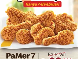Promo McDonald’s Delivery PaMer: 7 Ayam McD Rp90.909