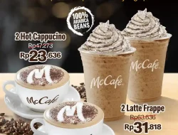 Promo McDonalds Hari Kopi Sedunia Beli 1 Gratis 1 Kopi