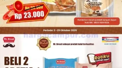 Promo Mr Bread Roti Indomaret Terbaru 2 - 8 Oktober 2025 1
