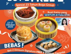 Promo Ocean 8 Ulang Tahun ke 23 Beli 2 Gratis 2