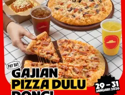 Promo PHD Payday Paket Bertiga Rp150.000, Dapat 2 Pizza, Pasta, dan 3 Minuman