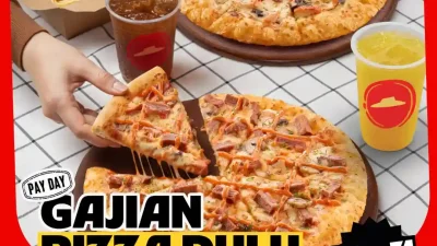 Promo PHD Payday Paket Bertiga Rp150.000, Dapat 2 Pizza, Pasta, dan 3 Minuman