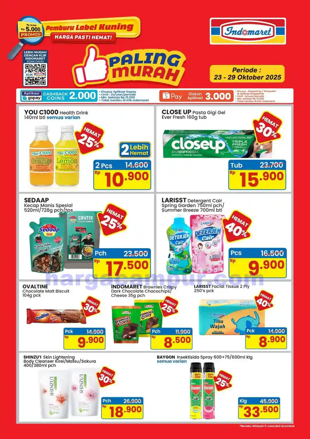 Promo Indomaret Paling Murah Terbaru 23 - 29 Oktober 2025