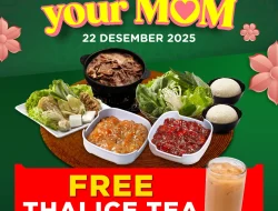 Promo Raa Cha Harga Spesial Hari Ibu Gratis Thai Ice Tea