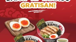 Promo RamenYa Beli 2 Ramen Kuah Gratis Ni Tamago