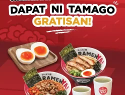 Promo RamenYa Beli 2 Ramen Kuah Gratis Ni Tamago