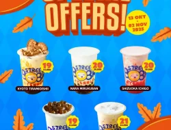 Promo Street Boba Spesial Offers Minuman Mulai 19 Ribu