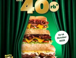 Promo Subway Harga Spesial Best Seller Sandwich Hanya 40 Ribu