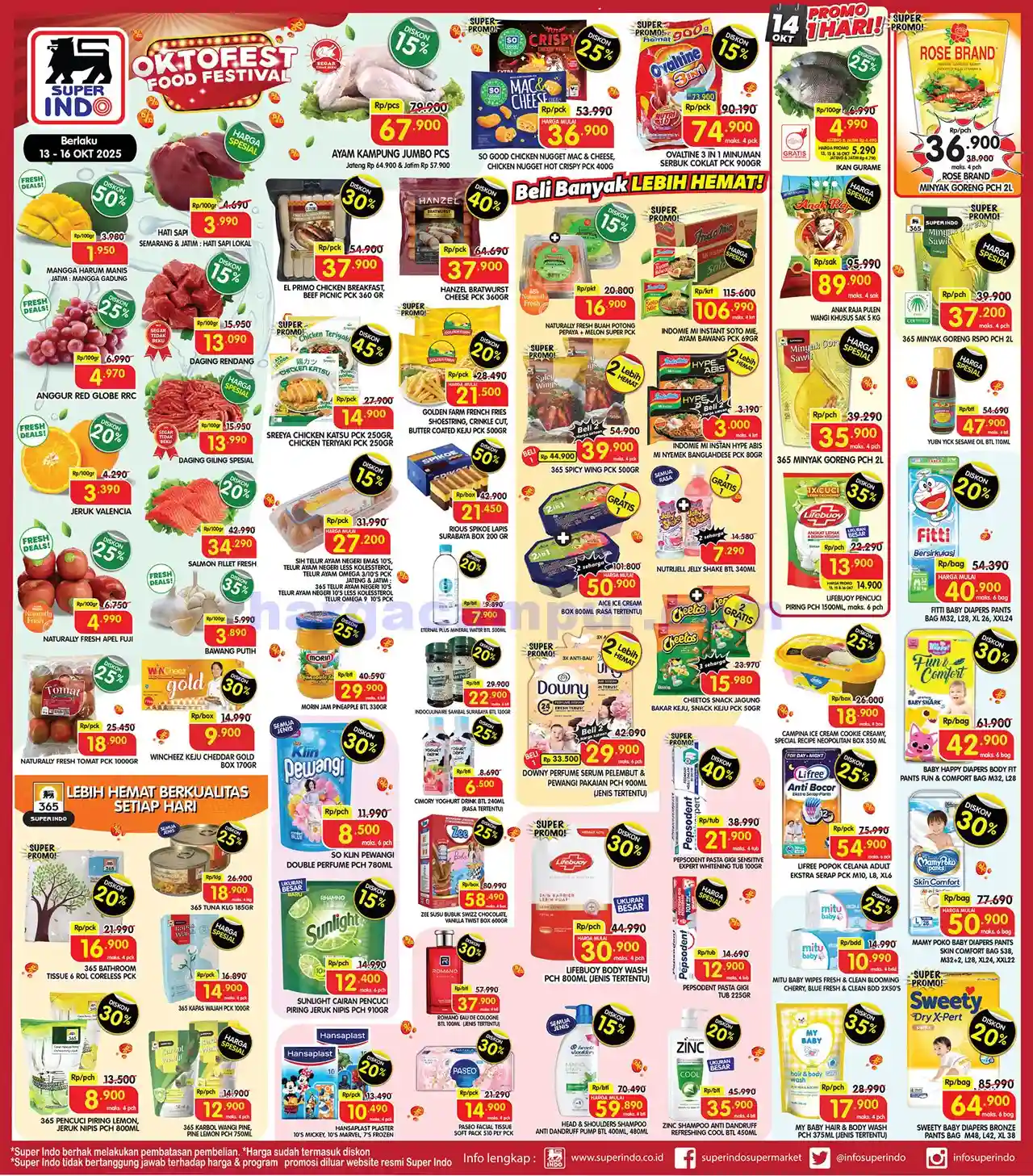 Katalog Promo JSM Superindo Weekday Terbaru 13 - 16 Oktober 2025