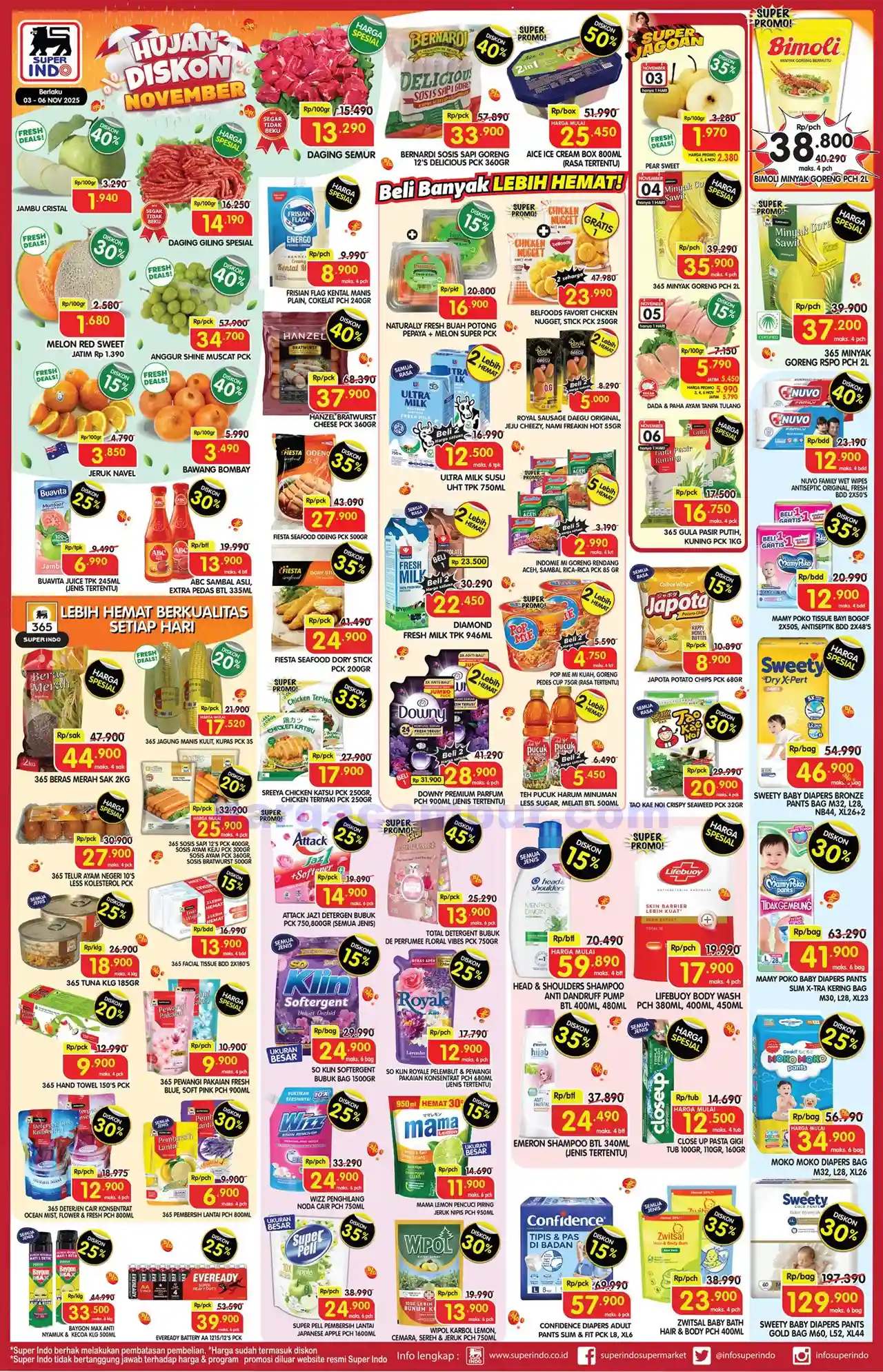 Promo Superindo Weekday Terbaru 3 6 November 2025