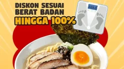 Promo Tsuka Ramen Spesial THR Diskon Sesauai Berat Badan 100%