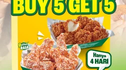 Promo Wingstop Harga Spesial 11.11 Beli 5 Gratis 5 Boneless