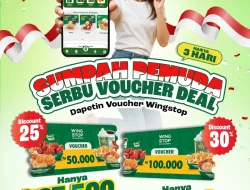 Promo Wingstop Spesial Sumpah Pemuda Serbu Voucher Deal 30% 3 Promo Wingstop Spesial Sumpah Pemuda Serbu Voucher Deal 30%