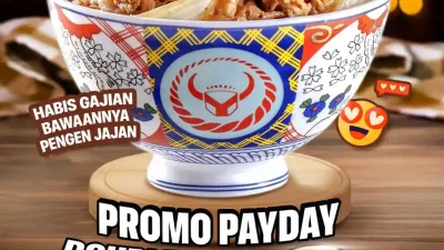 Promo Yoshinoya Payday Diskon 50 DOUBLE BEEF BOWL 37 Ribu 2