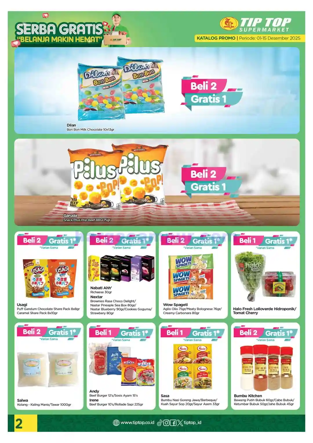 Katalog Promo TIPTOP Swalayan Terbaru 1 - 15 Desember 2025 2 Katalog Promo TIPTOP Swalayan Terbaru 1 15 Desember 2025 2