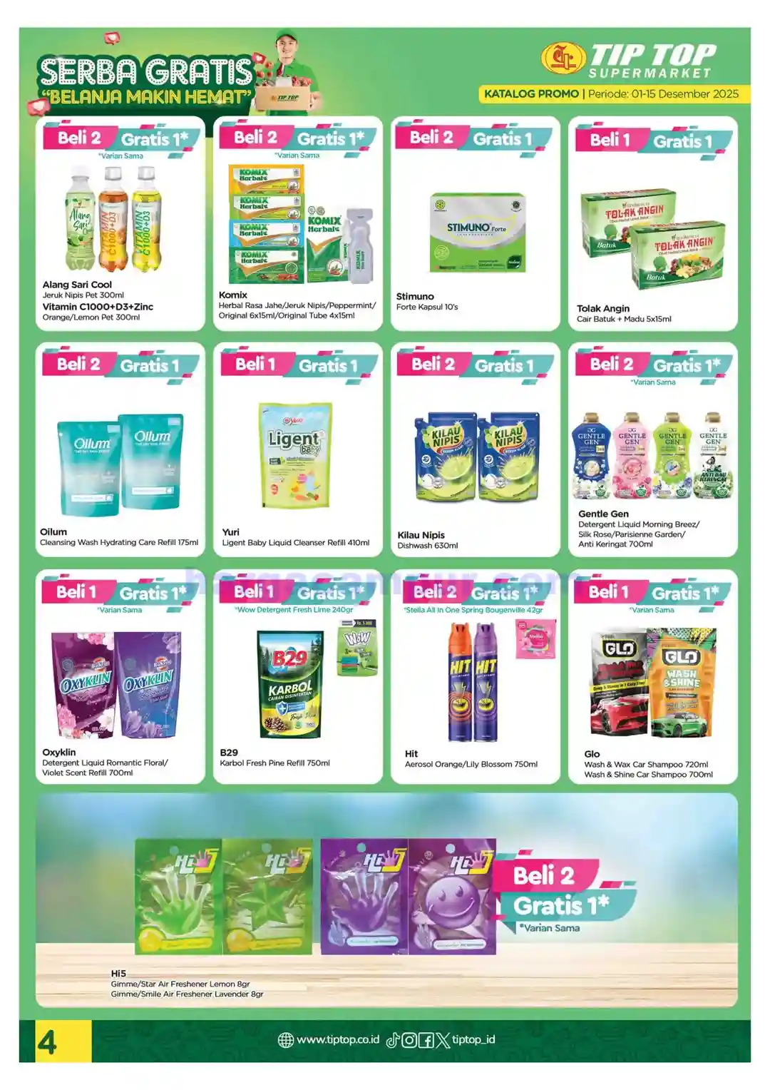 Katalog Promo TIPTOP Swalayan Terbaru 1 - 15 Desember 2025 4 Katalog Promo TIPTOP Swalayan Terbaru 1 15 Desember 2025 4