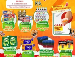 Katalog Promo Toserba Yogya Terbaru 5 – 18 Desember 2025