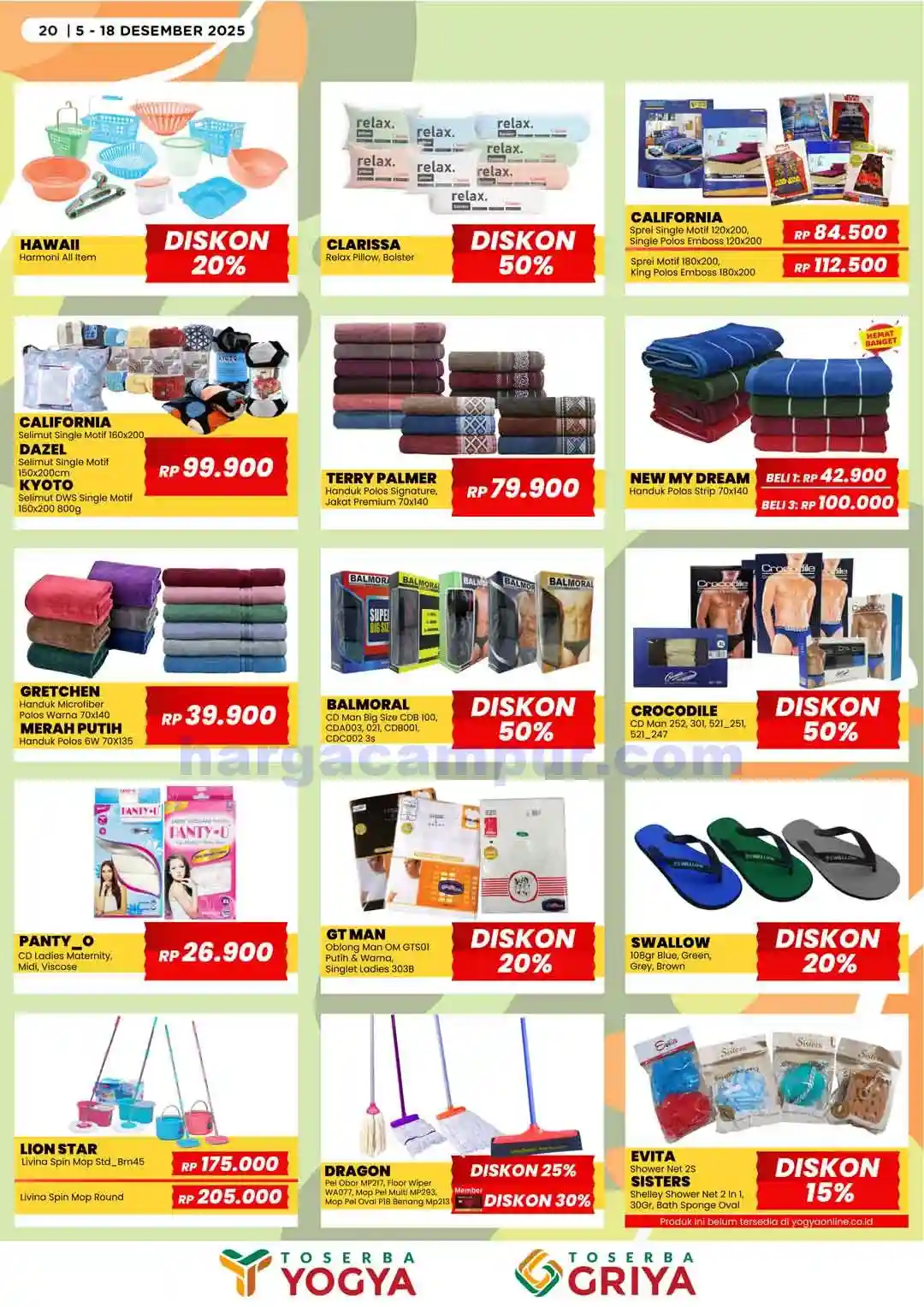Katalog Promo Toserba Yogya Terbaru 5 - 18 Desember 2025 20 Katalog Promo Toserba Yogya Terbaru 5 18 Desember 2025 20