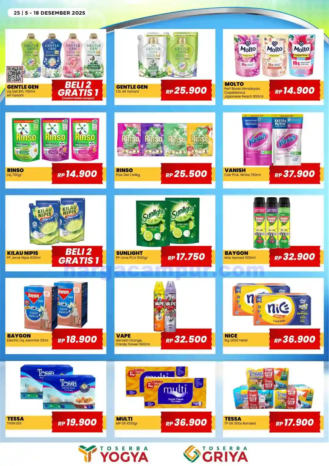 Katalog Promo Toserba Yogya Terbaru 5 - 18 Desember 2025 25 Katalog Promo Toserba Yogya Terbaru 5 18 Desember 2025 25
