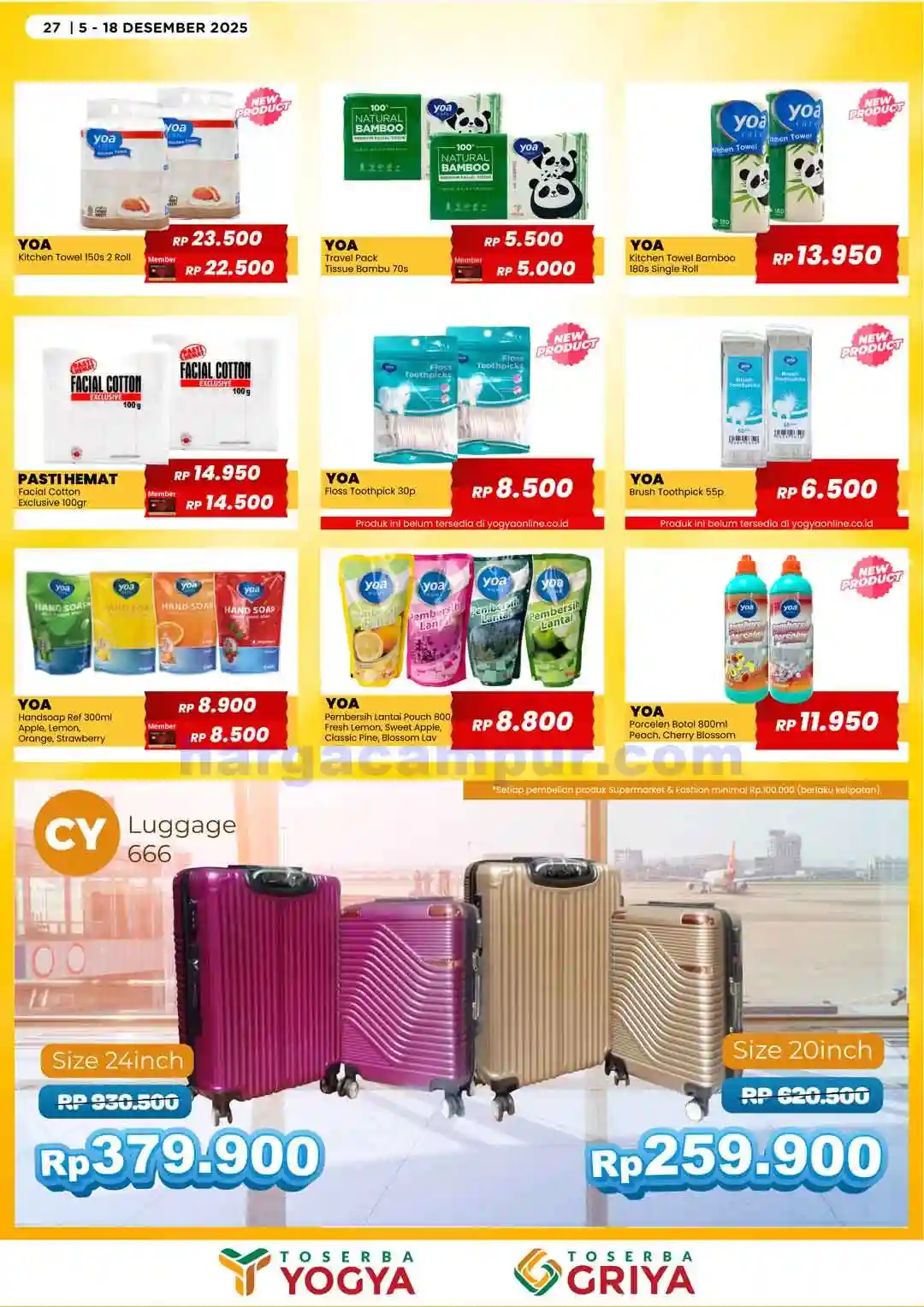 Katalog Promo Toserba Yogya Terbaru 5 - 18 Desember 2025 27 Katalog Promo Toserba Yogya Terbaru 5 18 Desember 2025 27