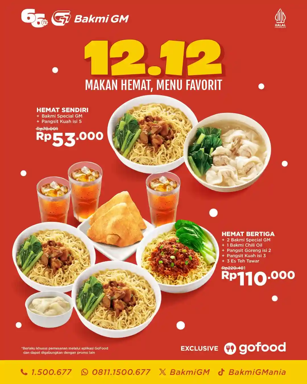 Promo Bakmi GM Spesial 12.12 Diskon Hingga 50% GoFood 2 Promo Bakmi GM Spesial 12.12 Diskon Hingga 50 GoFood 1