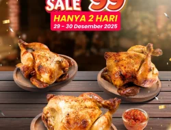 Promo Emados Shawarma Crazy Sale 3 Ekor Ayam Hanya 99 Ribu