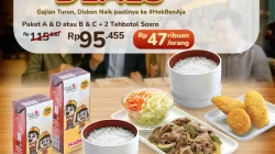 Promo HokBen Payday 25–31 Januari 2026, Paket Hemat + Teh Botol Mulai 47 Ribuan 4 Promo HokBen Payday 25–31 Januari 2026 Paket Hemat Teh Botol Mulai 47 Ribuan